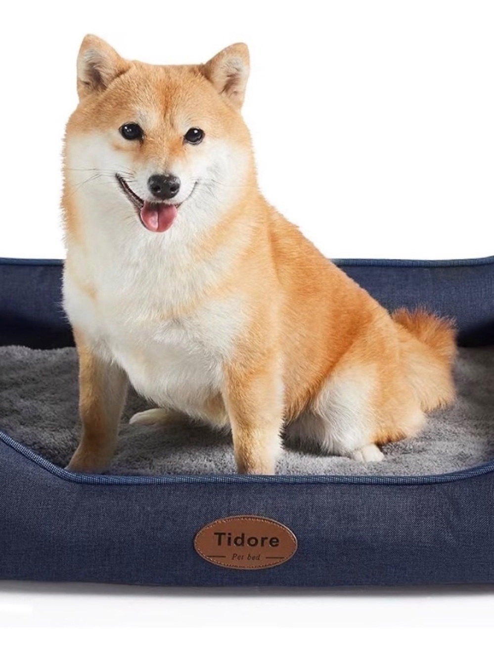 Tidore Orthopedic Dog Bed Medium Size Dog, Durable Egg Crate Foam Sofa Dog Bed w